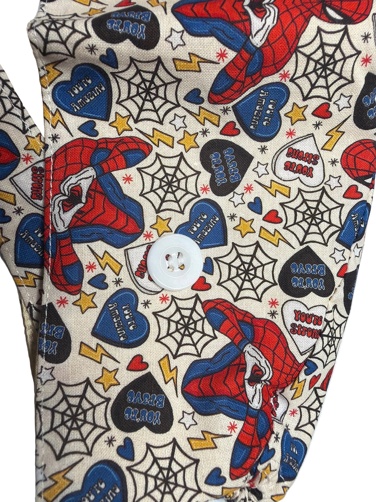 ❤️ Spider Hero Satin-Lined Scrub Cap