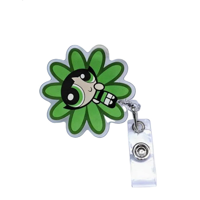 Green Nurse Powerpuff Badge Reel 💚🩺