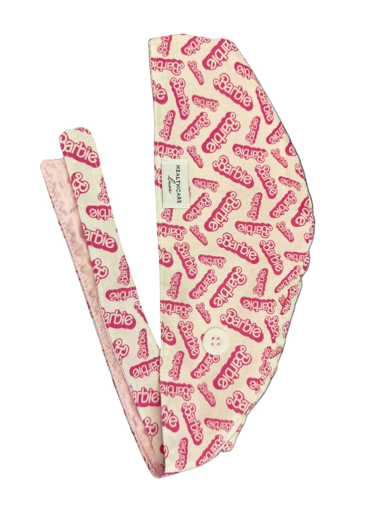 Barbie Logo Scrub Cap – Pink Edition