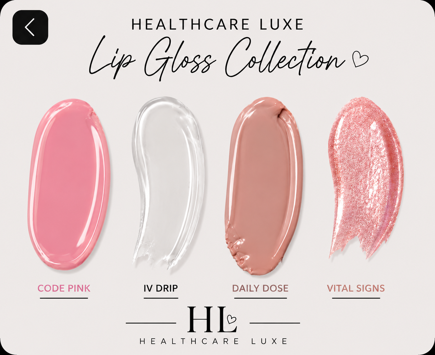 IV Drip- Clear Luxe Gloss